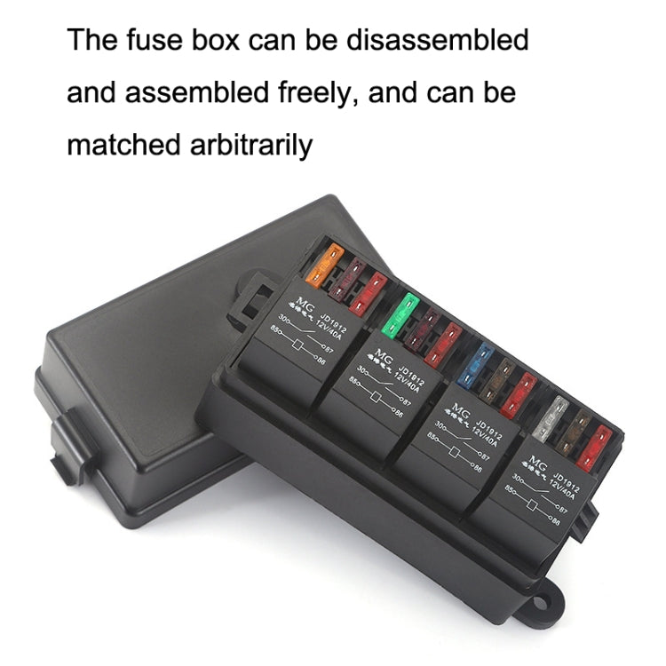 TF008-10 24V 4Pin Relay Car RV Radiography Sound Modified Electromagnetic Insurance Box - Relays by PMC TechLife | Online Shopping South Africa | PMC TechLife | Buy Now Pay Later Mobicred