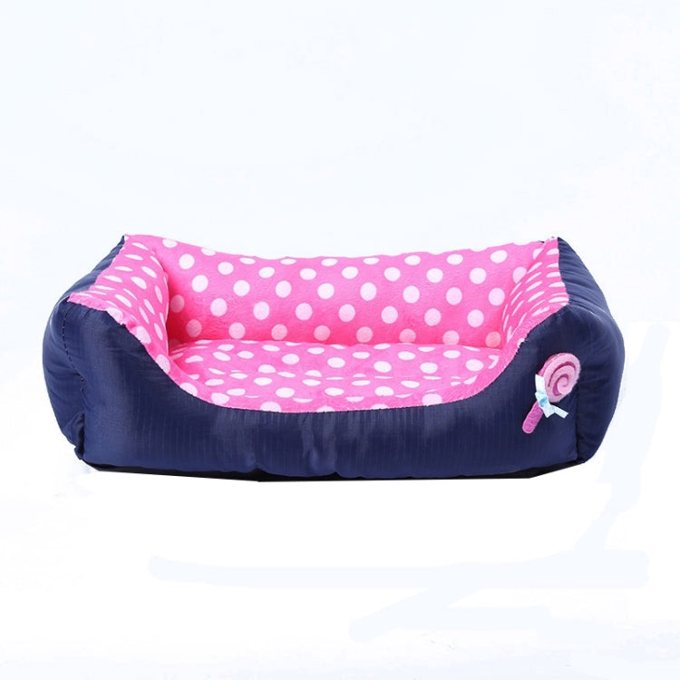 Cartoon Pet Kennel Square Cushion For Small And Medium Pet, Specification: M(Pink) - Pet Houses & Accessories by PMC TechLife | Online Shopping South Africa | PMC TechLife | Buy Now Pay Later Mobicred