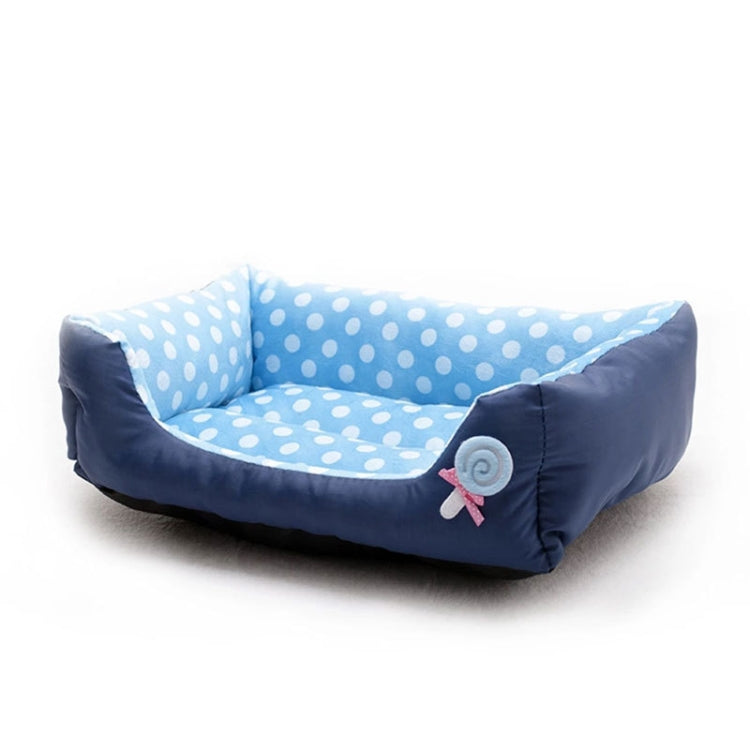 Cartoon Pet Kennel Square Cushion For Small And Medium Pet, Specification: M(Blue) - free shipping - PMC TechLife - Order now!