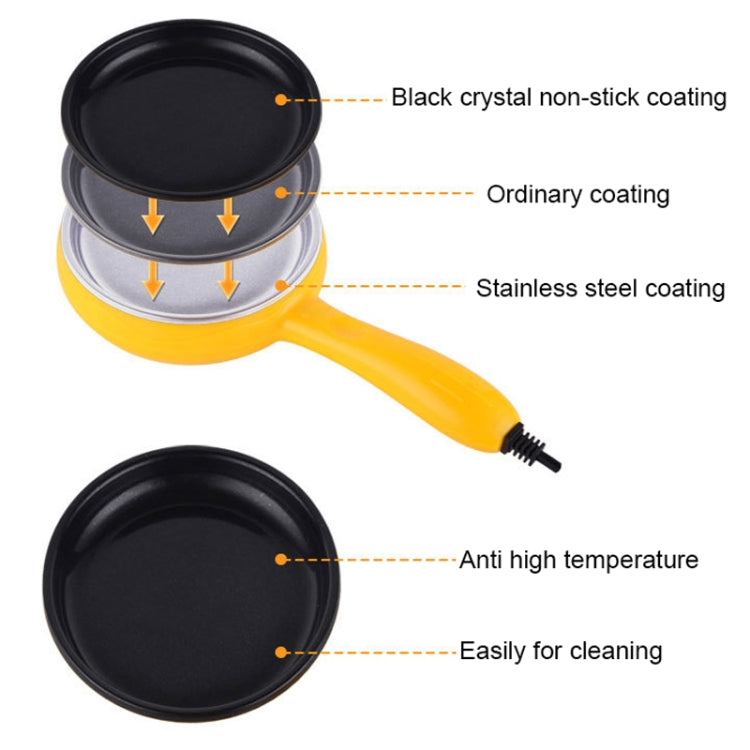 350W Electric Egg Omelette Cooker Frying Pan Steamer Cooker,EU Plug,Style: Single Layer Set Pink - free shipping - PMC TechLife - Order now!