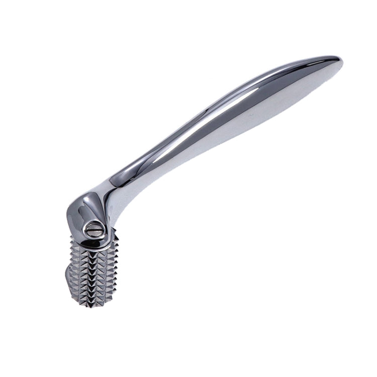 Face Slimming Instrument Roller Metal Barbed Facial Massager(Silver) - free shipping - PMC TechLife - Order now!