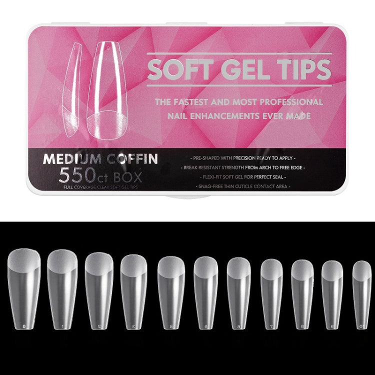 Scratch-free Ultra-thin Seamless Manicure Nail Plate, Shape: 01 Frosted T Type - free shipping - PMC Jewellery - Order now!