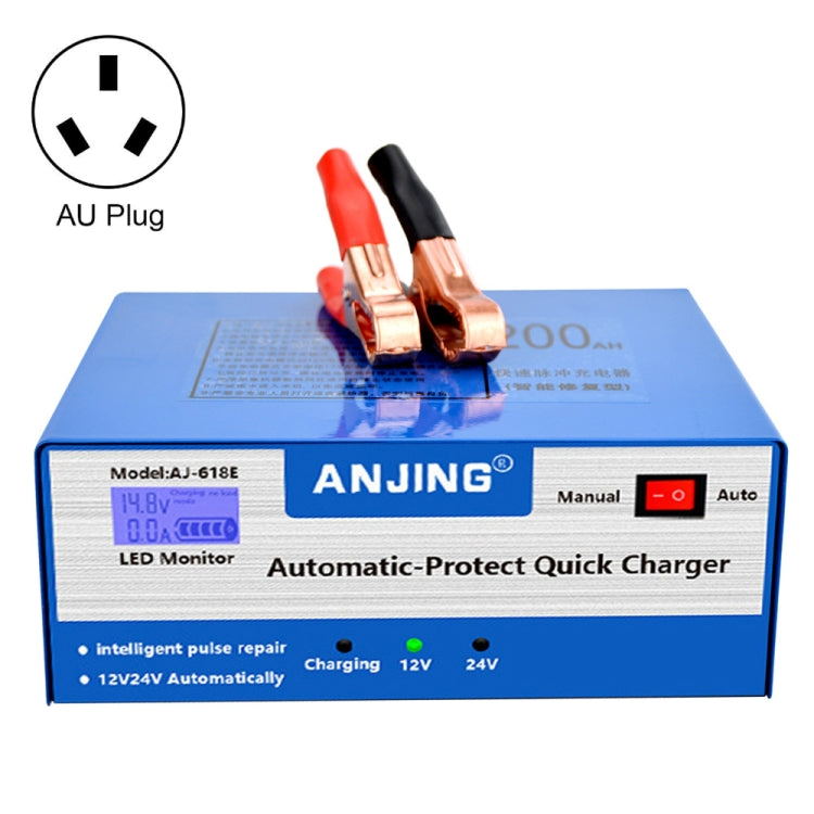 ANJING AJ-618E Battery Charger Car Battery Repairer, Model: AU Plug - free shipping - PMC TechLife - Order now!