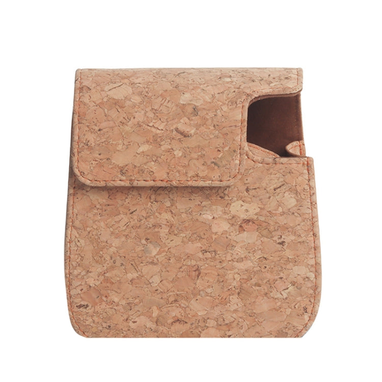 Cork Camera Bag Shoulder Bag Digital Photography Leather Case For FUJIFILM Instax Mini 11 - Leather Bag by PMC TechLife | Online Shopping South Africa | PMC TechLife | Buy Now Pay Later Mobicred