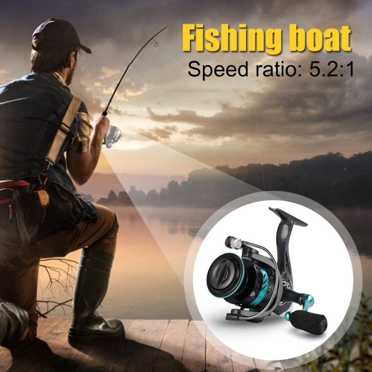 Metal Spinning Wheel CNC Rocker Throwing Rod Fish Wheel, Style: DK3000 (EVA Grip) - Fishing Reels by PMC TechLife | Online Shopping South Africa | PMC TechLife