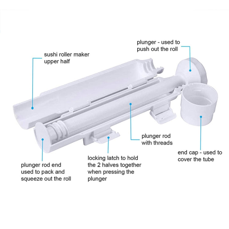 Home Circular Barrel Sushi Model DIY Sushi Tool(Wheat Apricot) - Food Molds by PMC TechLife | Online Shopping South Africa | PMC TechLife