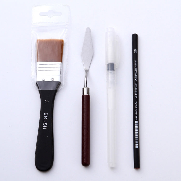 18 In 1 Multipurpose Nylon Hair Watercolor Paintbrush Acrylic Paintbrush(Dark Blue) - Art Supplies by PMC TechLife | Online Shopping South Africa | PMC TechLife