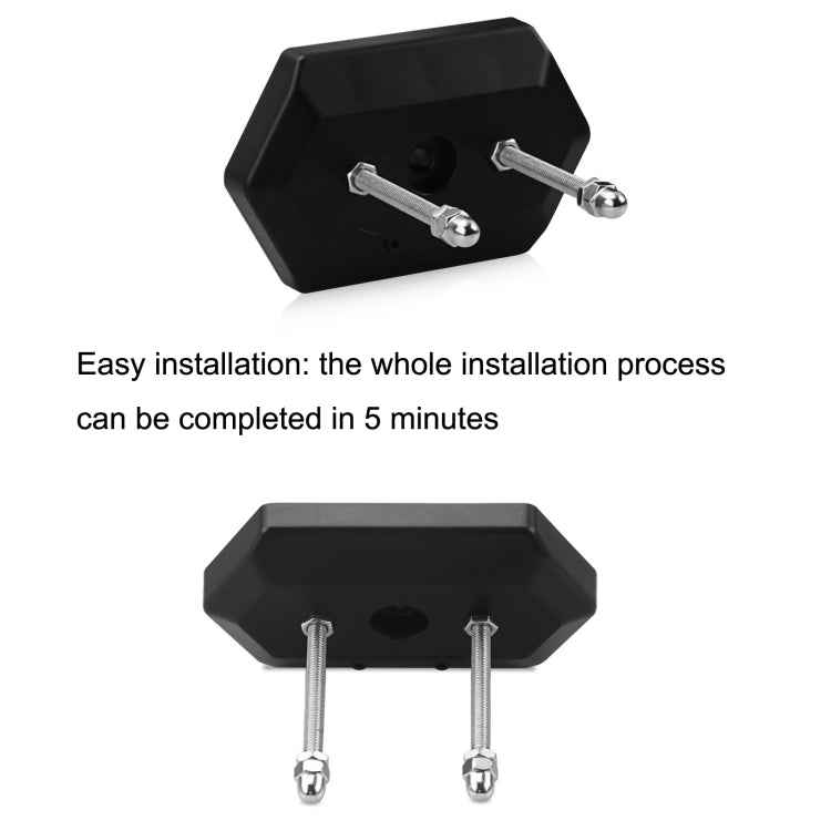 Wall Mount Skateboard Stand For Skateboard Deck Display and Storage(Black) - Accessories & Parts by PMC TechLife | Online Shopping South Africa | PMC TechLife | Buy Now Pay Later Mobicred