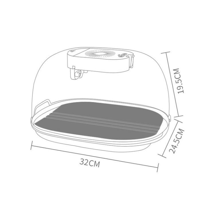 Frozen Food Quick Thaw Tray Thaw Plate(Gray) - free shipping - PMC TechLife - Order now!
