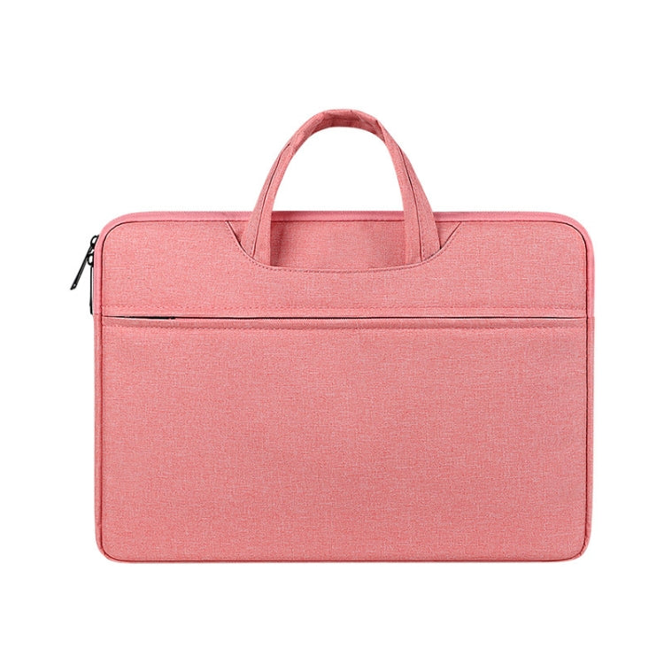 ST01 Large-Capacity Waterproof Shock-Absorbing Laptop Handbag, Size: 15.6 inches(Lady Pink) - free shipping - PMC TechLife - Order now!