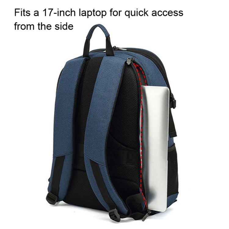 TONO LED Light SLR Digital Camera Backpack With USB Port(Grey) - free shipping - PMC TechLife - Order now!