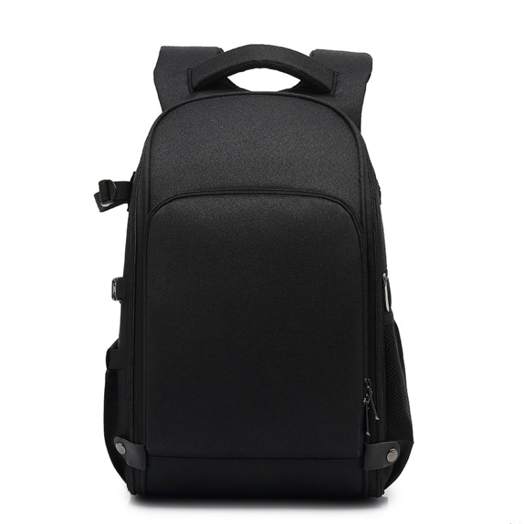 Cationic SLR Backpack Waterproof Photography Backpack with Headphone Cable Hole(Black) - Backpack by PMC TechLife | Online Shopping South Africa | PMC TechLife