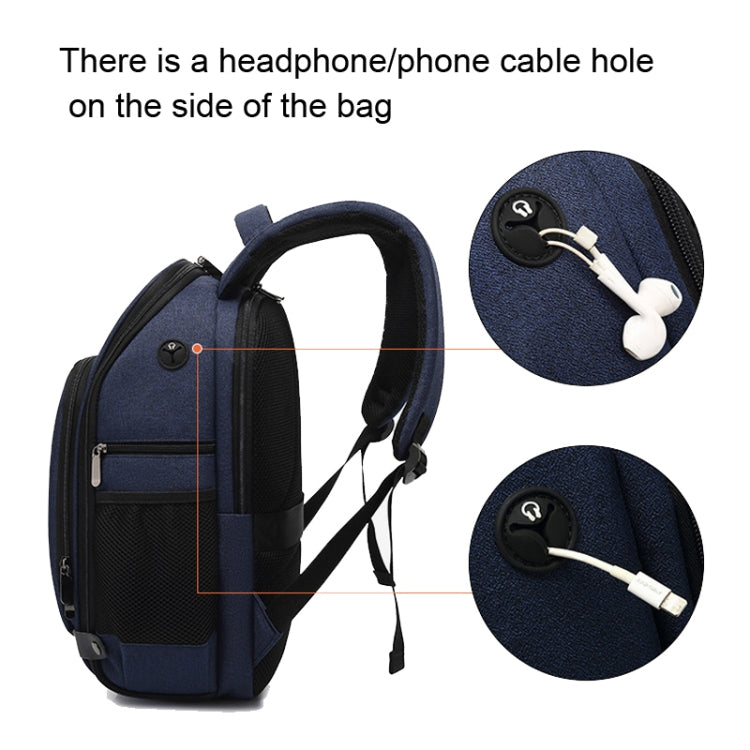 Cationic SLR Backpack Waterproof Photography Backpack with Headphone Cable Hole(Red) - Backpack by PMC TechLife | Online Shopping South Africa | PMC TechLife