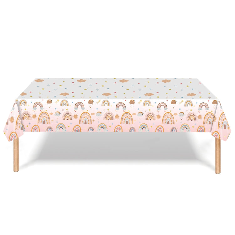 Fantasy Rainbow Themed Disposable Tableburra Flag Party Set(10 Person Set) - Holiday Decorations by PMC TechLife | Online Shopping South Africa | PMC TechLife | Buy Now Pay Later Mobicred