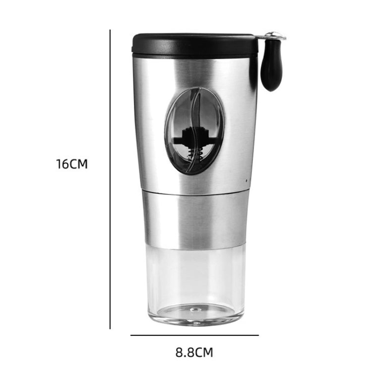 Manual Coffee Bean Grinding Machine Household Small Portable Coffee Machine(Stainless Steel) - free shipping - PMC TechLife - Order now!