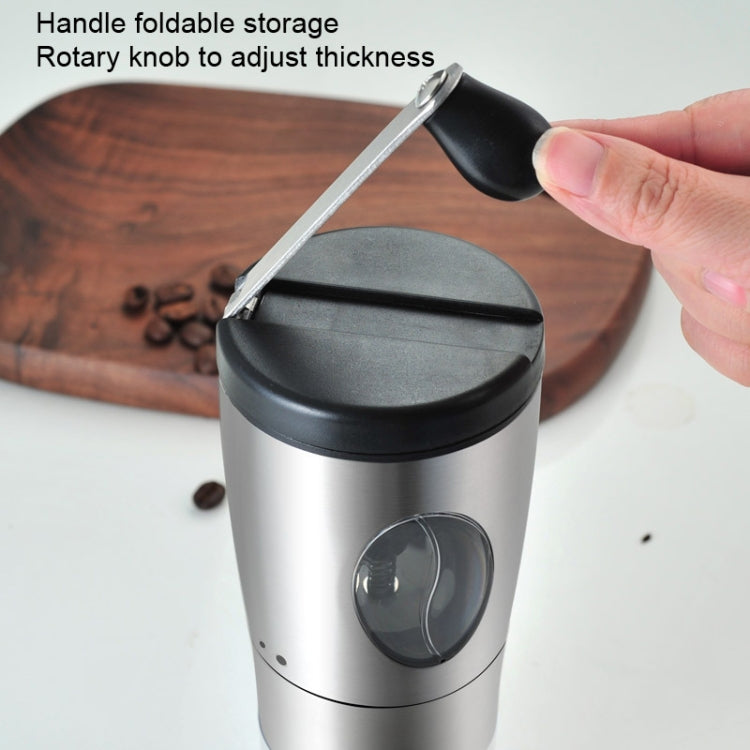 Manual Coffee Bean Grinding Machine Household Small Portable Coffee Machine(Stainless Steel) - free shipping - PMC TechLife - Order now!