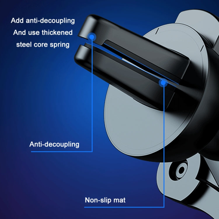 KM-20 Car Universal Air Outlet Gravity Mobile Phone Holder(Black) - free shipping - PMC TechLife - Order now!