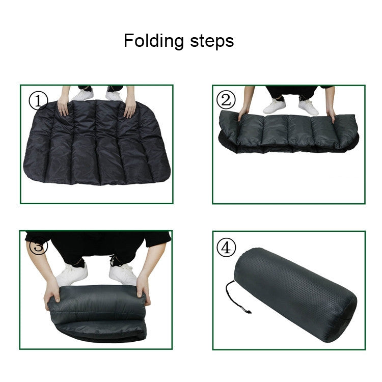 Pet Outdoor Waterproof Cushion Camping Cats And Dog Sleeping Pad, Size: Large 110x76cm(Grey) - Pads by PMC TechLife | Online Shopping South Africa | PMC TechLife | Buy Now Pay Later Mobicred