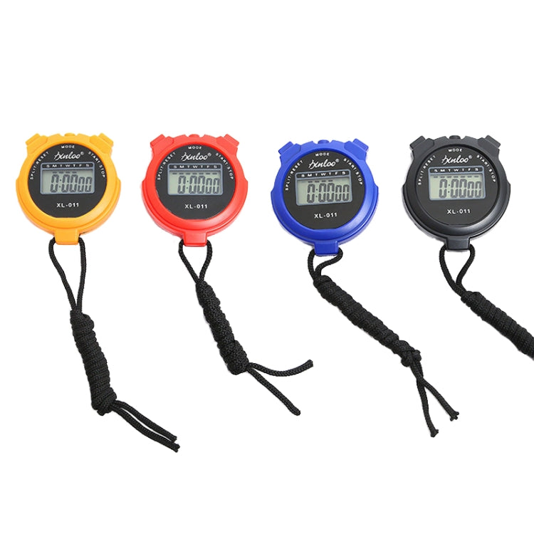 XINLOO XL-011 Display Single Memory Stopwatch Running Fitness Training Electronic Timer(Blue) - Pedometer by null | Online Shopping South Africa | PMC TechLife | Buy Now Pay Later Mobicred
