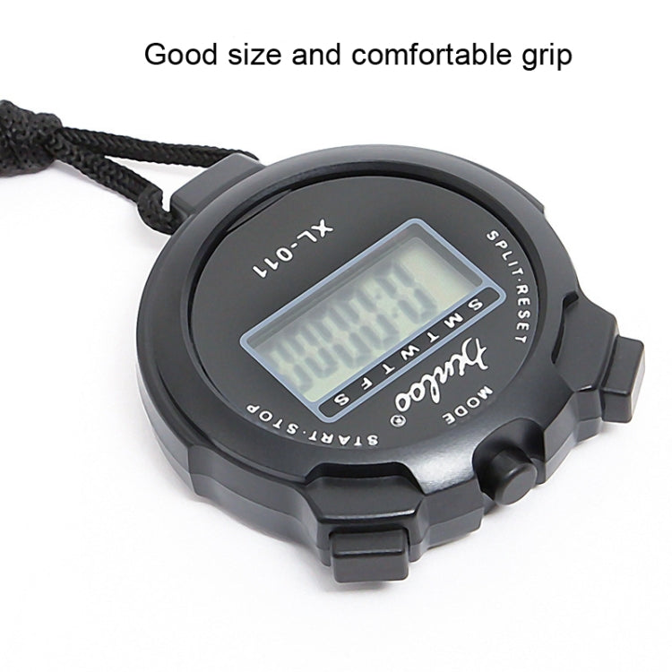 XINLOO XL-011 Display Single Memory Stopwatch Running Fitness Training Electronic Timer(Red) - Pedometer by null | Online Shopping South Africa | PMC TechLife