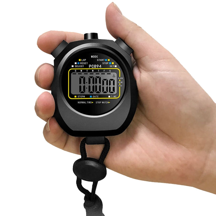 PC894 Electronic Stopwatch Timer Sports Fitness Training Referee Stopwatch - Pedometer by PMC TechLife | Online Shopping South Africa | PMC TechLife