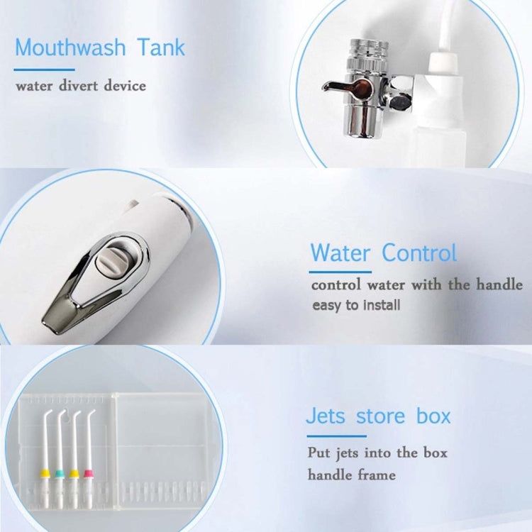 X1 Household Faucet Oral Irrigator Toothbrush Water Flosser - free shipping - PMC TechLife - Order now!