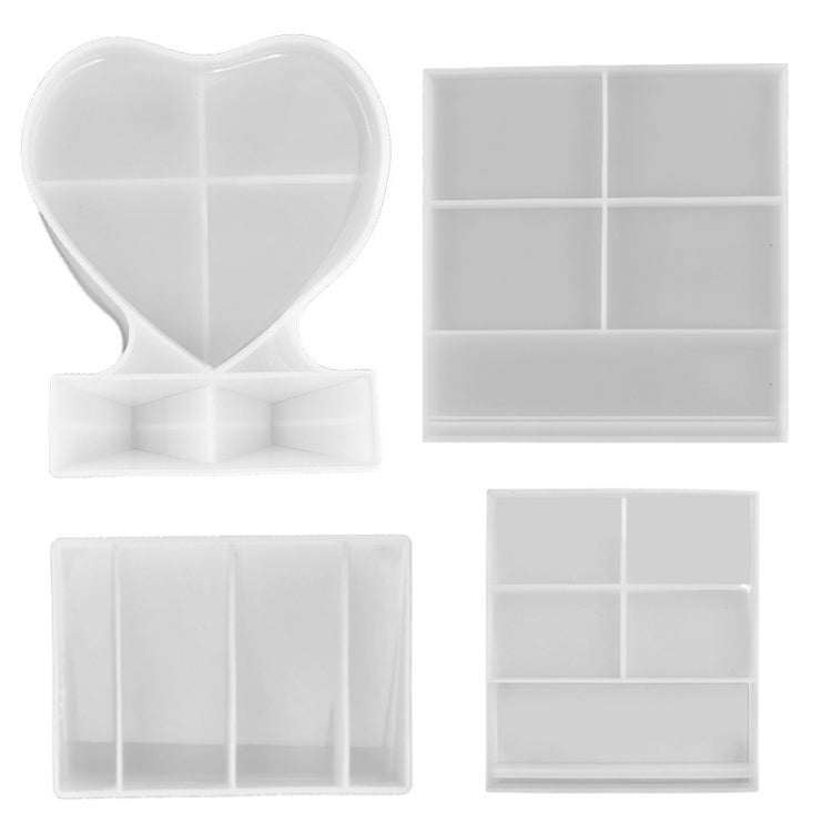 Heart-shaped Square Photo Frame Display DIY Silicone Mould, Spec: S (Heart-shaped) - Arts & Crafts by PMC TechLife | Online Shopping South Africa | PMC TechLife
