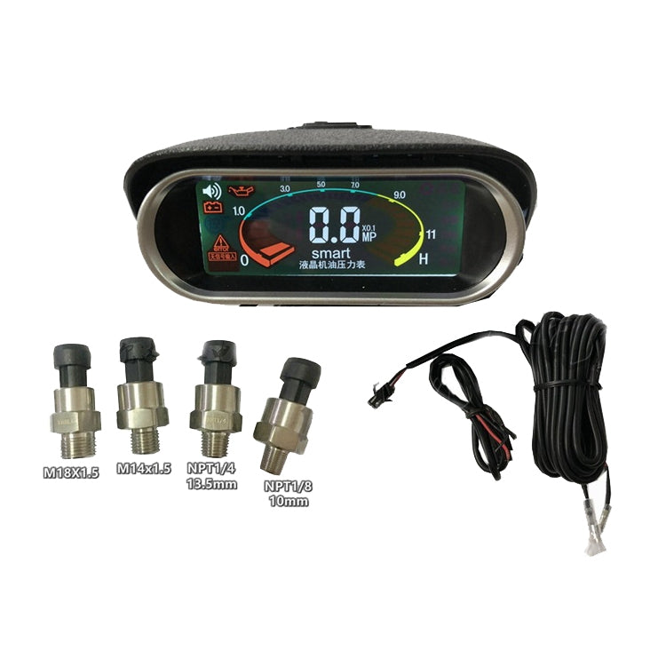 Agricultural Vehicle Car Modification Instrument, Style: Single Oil Meter (NPT1/8) - Clocks & Car Meters by PMC TechLife | Online Shopping South Africa | PMC TechLife | Buy Now Pay Later Mobicred