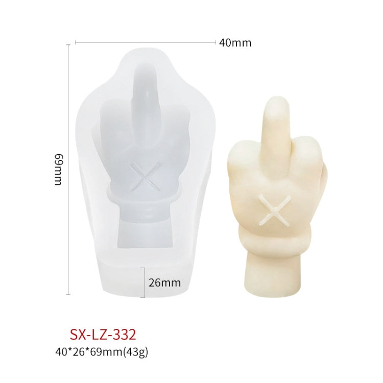 DIY Hand Shaped Scented Candle Silicone Mold, Specification: SX-LZ-332 - Arts & Crafts by PMC TechLife | Online Shopping South Africa | PMC TechLife