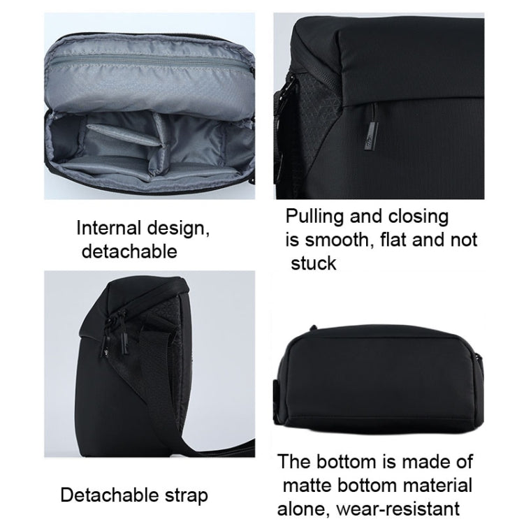 Crossbody Handbag Shoulder Bag Organizer Bag for DJI Mini 3 Pro(Black) - Carry Cases & Bags by PMC TechLife | Online Shopping South Africa | PMC TechLife | Buy Now Pay Later Mobicred