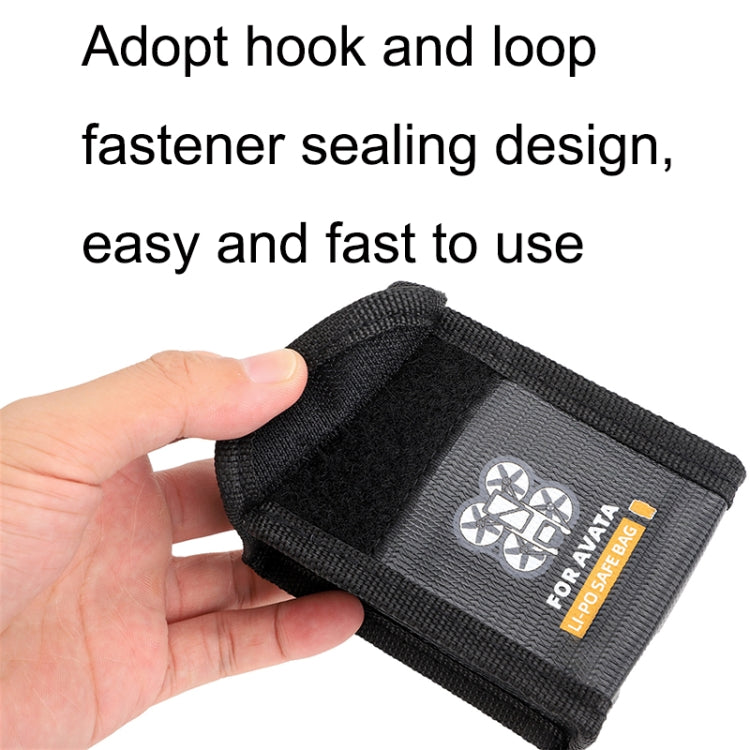 Sunnylife AT-DC479 Put 3 Batteries Battery Explosion-proof Bag For DJI Avata - Cases & Bags by PMC TechLife | Online Shopping South Africa | PMC TechLife | Buy Now Pay Later Mobicred