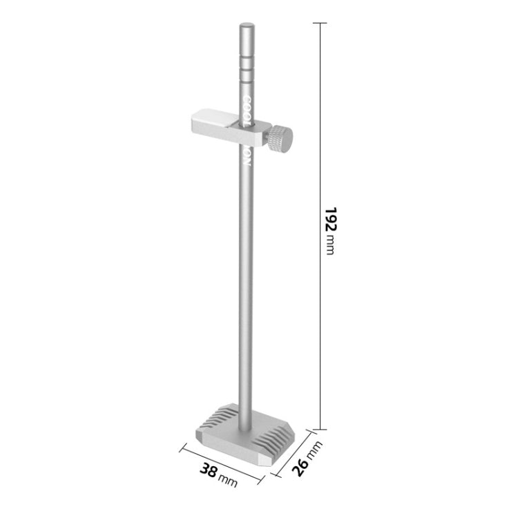Aluminum Alloy Vertical Graphics Card Protection Support Bracket(Silver) - Caddies & Enclosures by PMC Jewellery | Online Shopping South Africa | PMC Jewellery | Buy Now Pay Later Mobicred