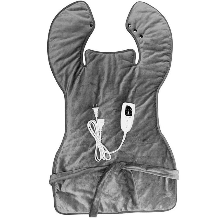 Heated Shoulder Guards Neck Guards Electric Heated Shawls Electric Blankets UK Plug(Dark Gray) - free shipping - PMC TechLife - Order now!