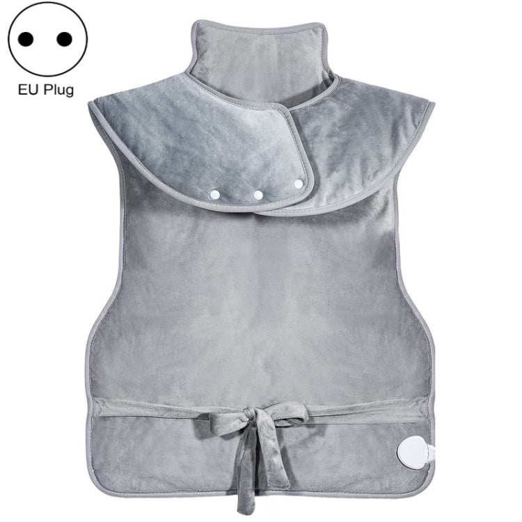 Heated Shoulder Guards Neck Guards Electric Heated Shawls Electric Blankets EU Plug(Silver Gray) - free shipping - PMC TechLife - Order now!