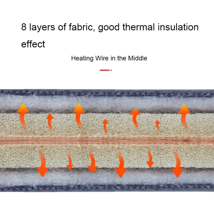 11696 5V USB Plug-in Car Timing Heating Seat Cushion(45x45cm) - Seat Accessories by PMC TechLife | Online Shopping South Africa | PMC TechLife | Buy Now Pay Later Mobicred