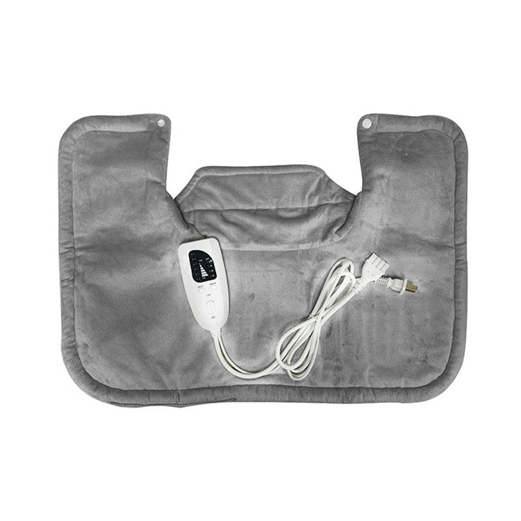 Electric Heated Thermal Shawl On The Back And The Neck AU Plug(Dark Gray) - free shipping - PMC TechLife - Order now!