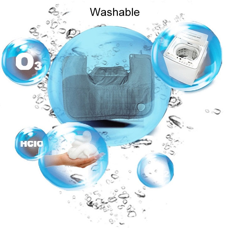 Electric Heated Thermal Shawl On The Back And The Neck AU Plug(Creamy-white) - free shipping - PMC TechLife - Order now!