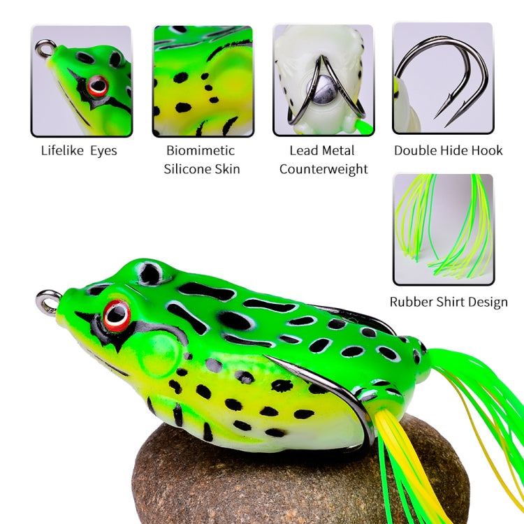 Thunder Frog Road Lure Fake Bait Simulation Soft Bait, Specification: 13g 6cm(G) - Fishing Lures by PMC TechLife | Online Shopping South Africa | PMC TechLife
