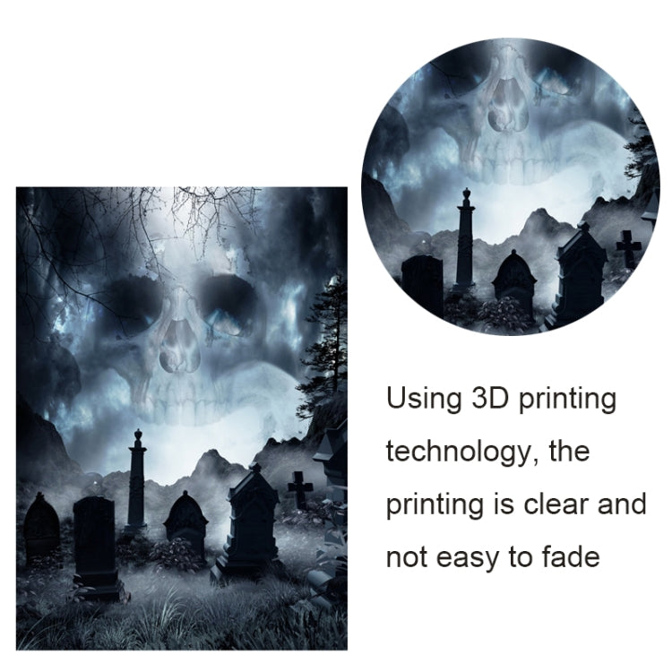 2.1m X 1.5m Halloween Photography Background Cloth Party Decoration Cloth - Cartoon by PMC TechLife | Online Shopping South Africa | PMC TechLife | Buy Now Pay Later Mobicred