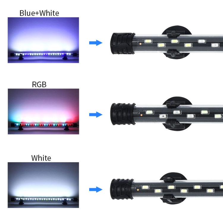 Q60BW  Blue+White Light 90-260V Aquarium Diving Light LED Fish Tank Light(US Plug) - Fish Tank Lamps by PMC TechLife | Online Shopping South Africa | PMC TechLife