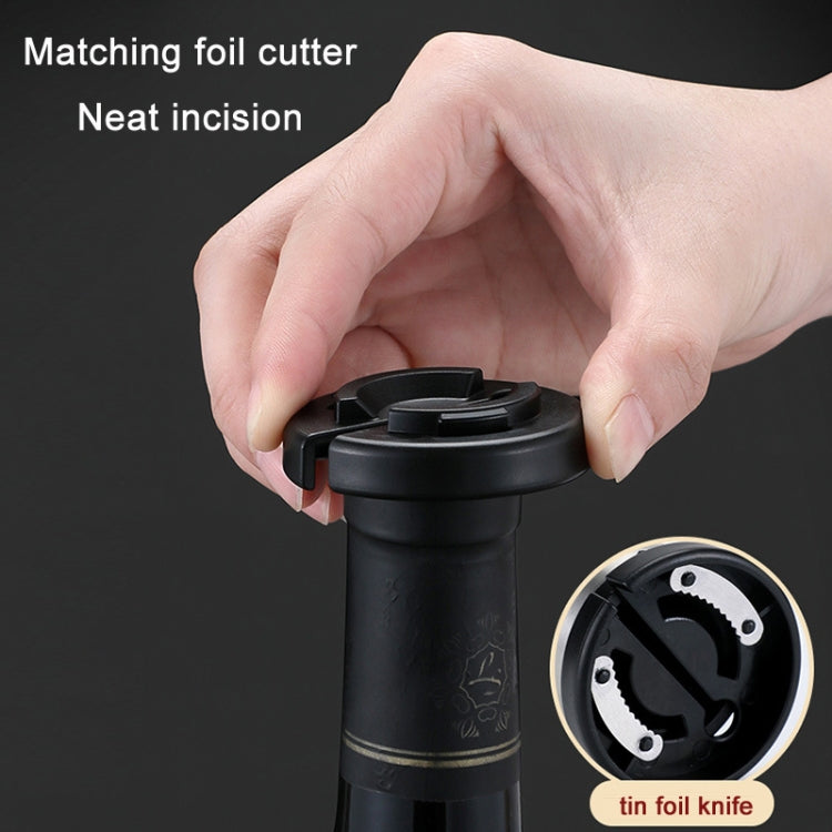 Kitchen Stainless Steel Wine Bottle Opener Household Tools(Black) - Openers by PMC TechLife | Online Shopping South Africa | PMC TechLife | Buy Now Pay Later Mobicred