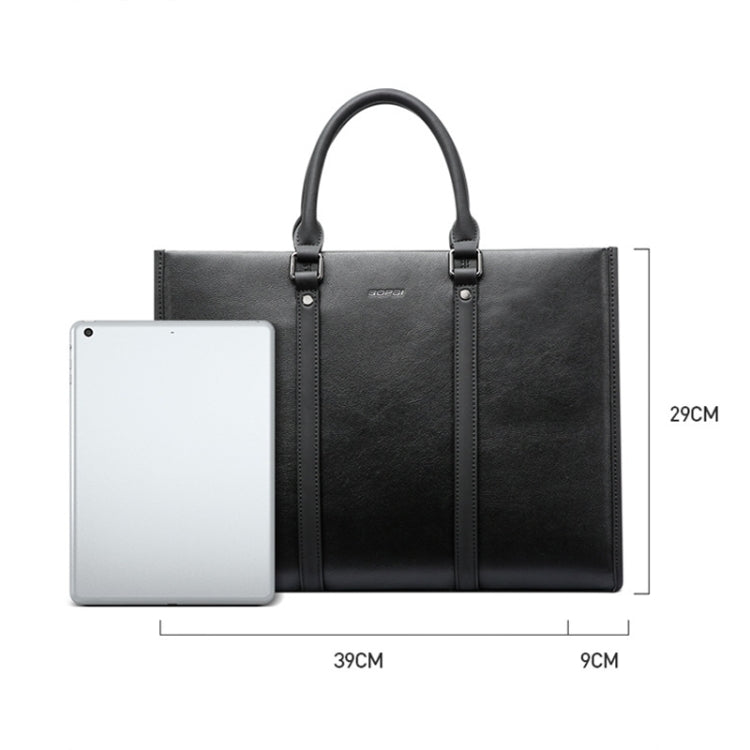Bopai 11-98711 Multifunctional Business Waterproof Wearable Laptop Handbag(Black) - 14.1 inch by PMC Jewellery | Online Shopping South Africa | PMC Jewellery | Buy Now Pay Later Mobicred