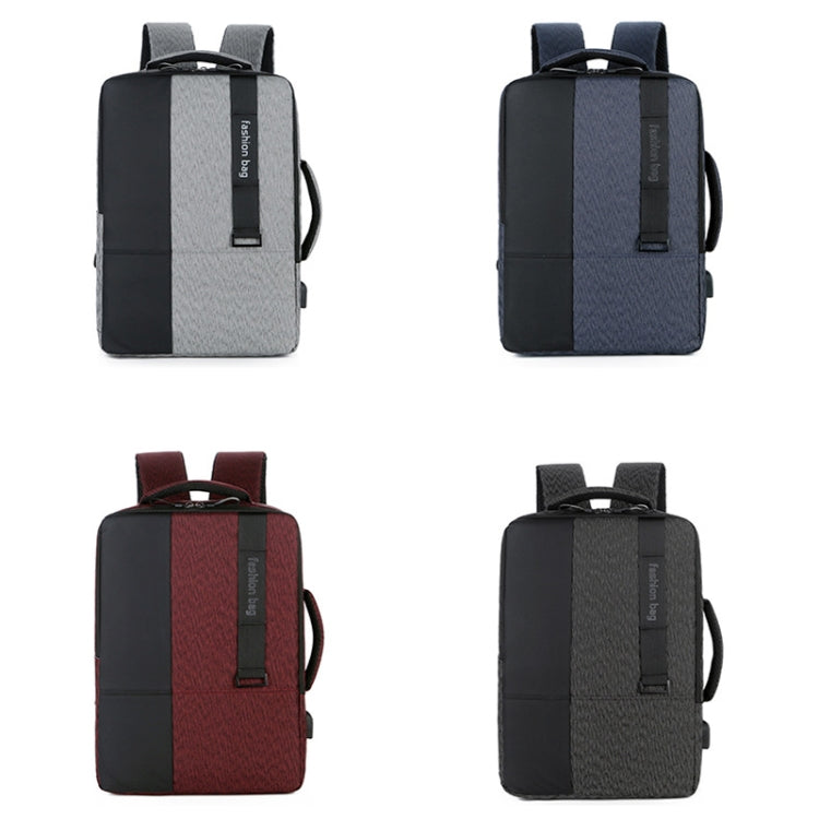 140 Large-capacity Business Commuter Laptop Backpack with USB Charging Interface(Black) - Backpack by PMC Jewellery | Online Shopping South Africa | PMC Jewellery | Buy Now Pay Later Mobicred