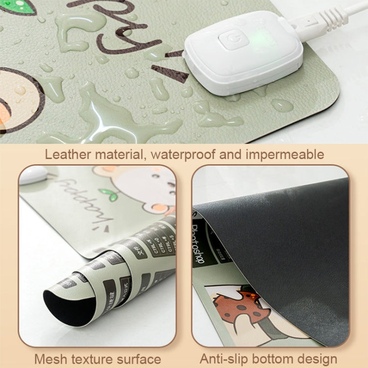 Intelligent Timing Heating Waterproof Warm Mouse Pad CN Plug, Size: 80x33cm(Selfie Girl) - Mouse Pads by PMC TechLife | Online Shopping South Africa | PMC TechLife | Buy Now Pay Later Mobicred