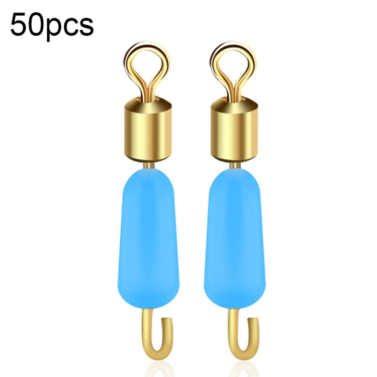 50 PCS HS-052 Silicone Eight-Shaped Ring Connector, Specification: Small(Blue) - Others by PMC TechLife | Online Shopping South Africa | PMC TechLife