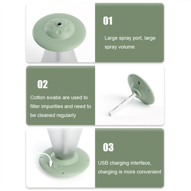 FX-041 USB Charging UFO Shape Night Light Humidifier(Light Blue) - free shipping - PMC TechLife - Order now!