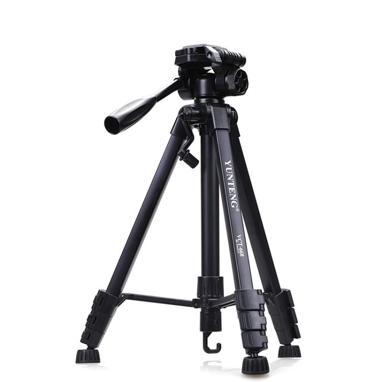 YUNTENG VCT-668RM Portable SLR Camera Tripod Mobile Phone Live Broadcast Support(Black) - free shipping - PMC TechLife - Order now!