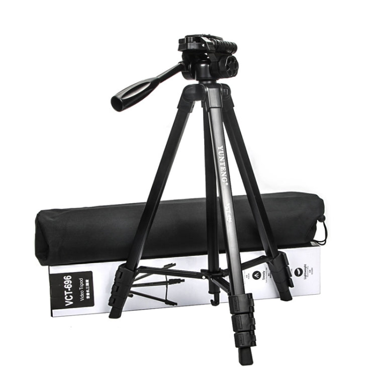 YUNTENG 696 SLR Tripod General Mobile Phone Stand(Black) - free shipping - PMC TechLife - Order now!