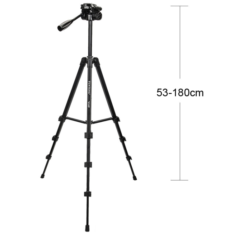 YUNTENG 696 SLR Tripod General Mobile Phone Stand(Black) - free shipping - PMC TechLife - Order now!
