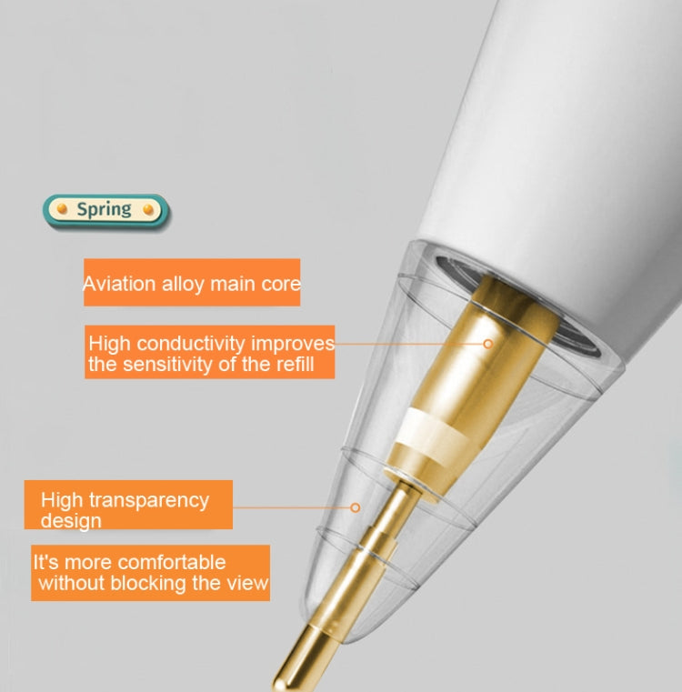 For Apple Pencil 1/2 Transparent Replacement Pen Tip Transform Nib,Style: 6.0 Silver Needle - Pencil Accessories by PMc TechLife | Online Shopping South Africa | PMc TechLife | Buy Now Pay Later Mobicred